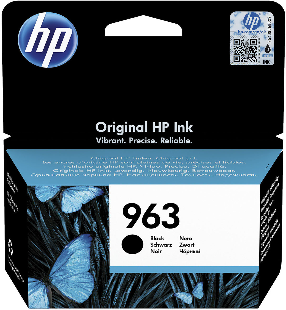 HP Tintenpatrone in Farbe black