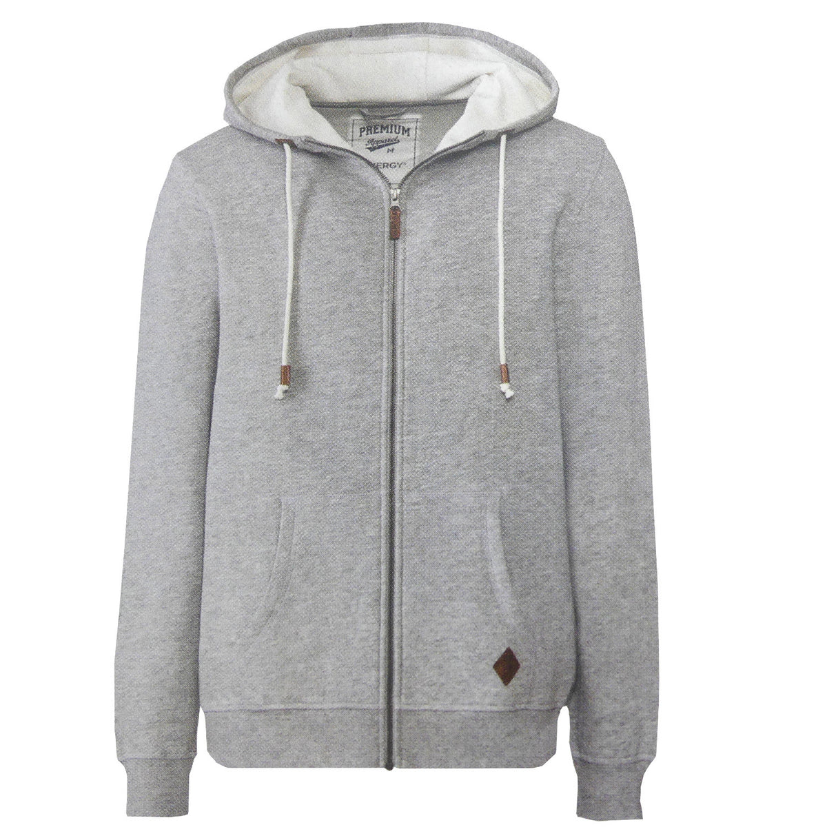 Livergy Reißverschluss Sweatjacke grau S