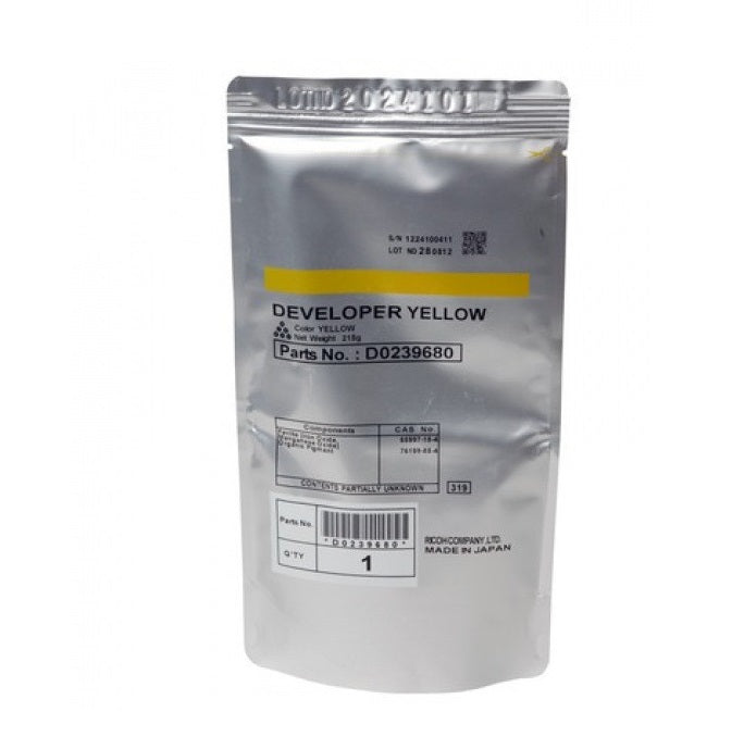 Ricoh Developer D023-9680 YE OEM A
