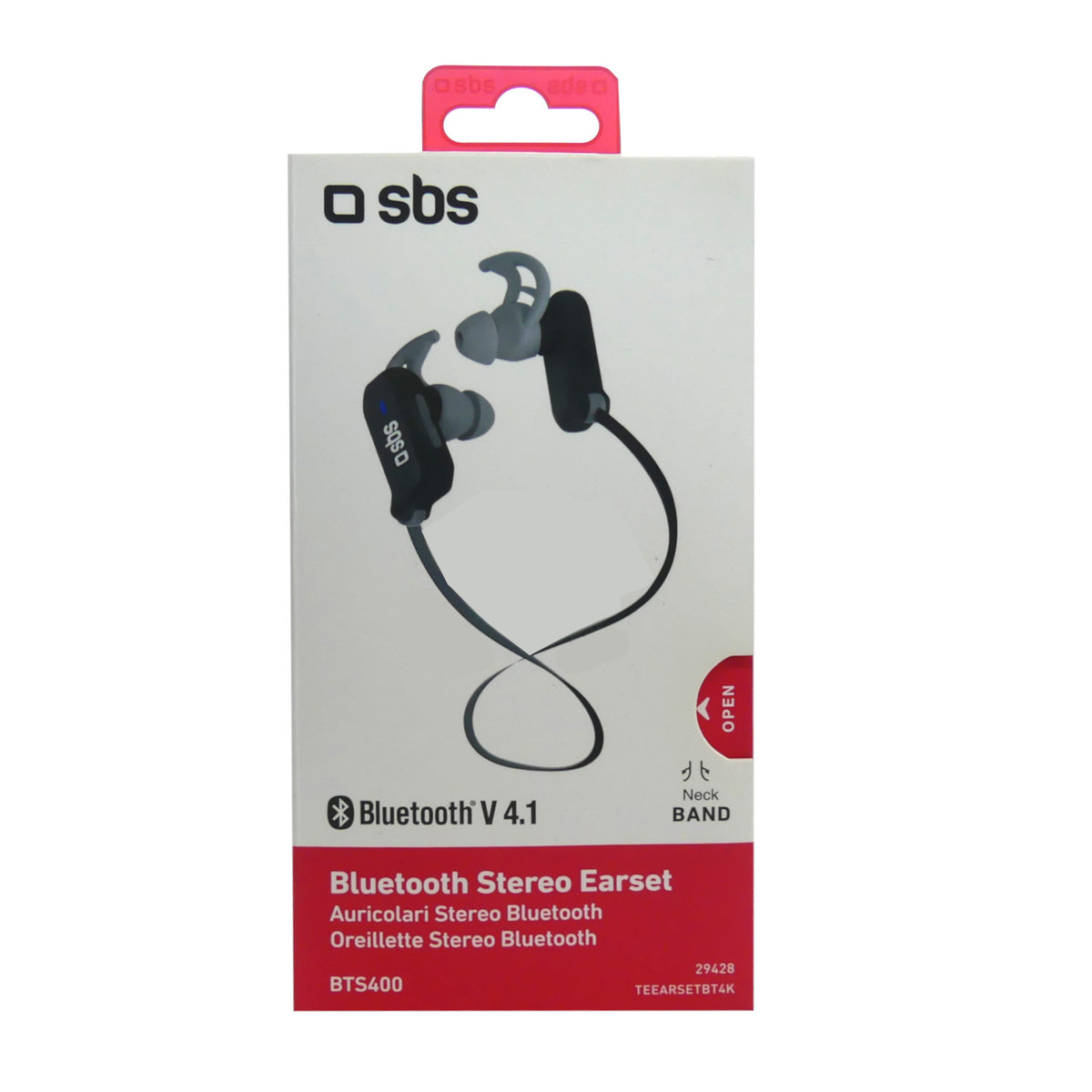 SBS Bluethooth Stereo Earset 29428