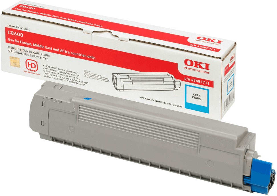 Oki Toner in Farbe black