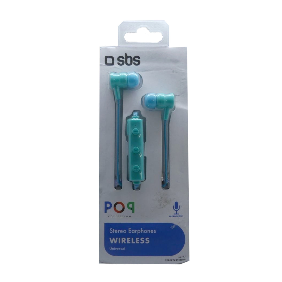 SBS Stereo Earphones Wireless 63743