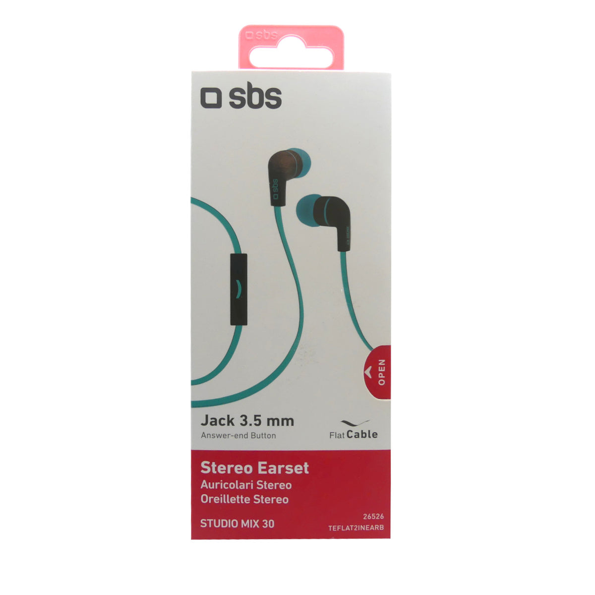 SBS Stereo Earset Studio Mix 30 26526
