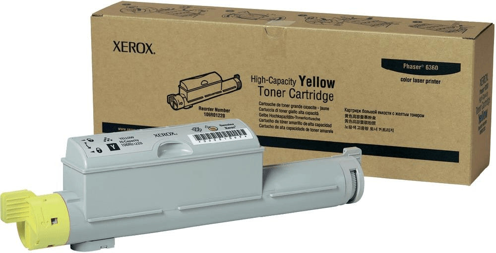 Xerox Toner in Farbe yellow
