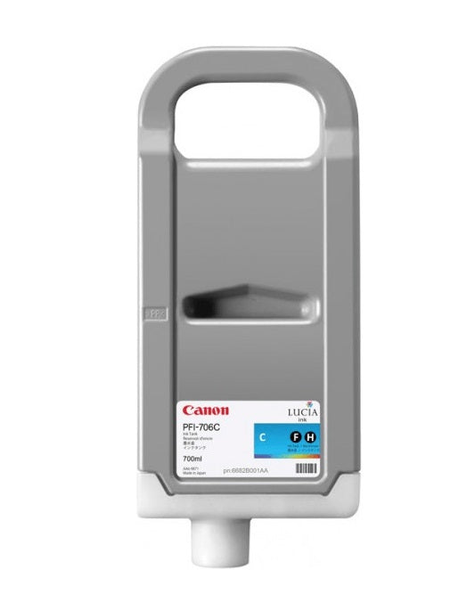 Canon PFI-706C Toner in Farbe cyan