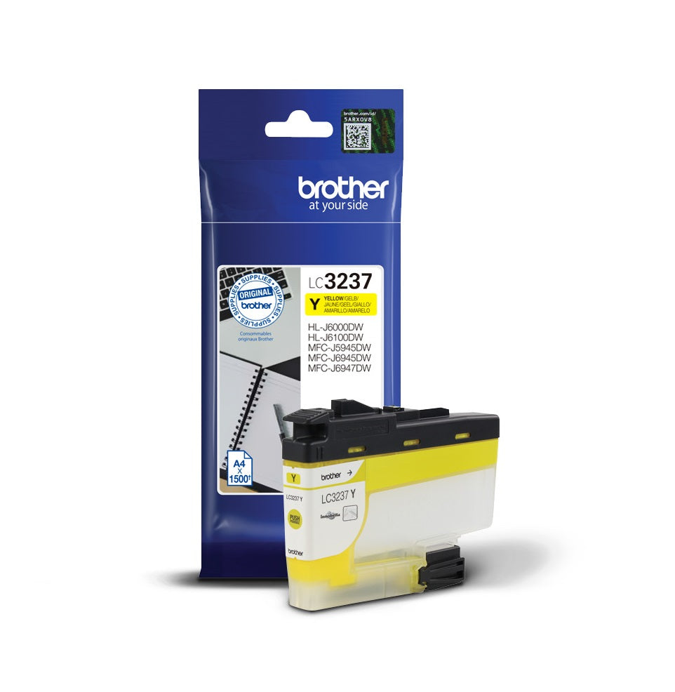 Brother LC-3237 Tintenpatrone in Farbe yellow
