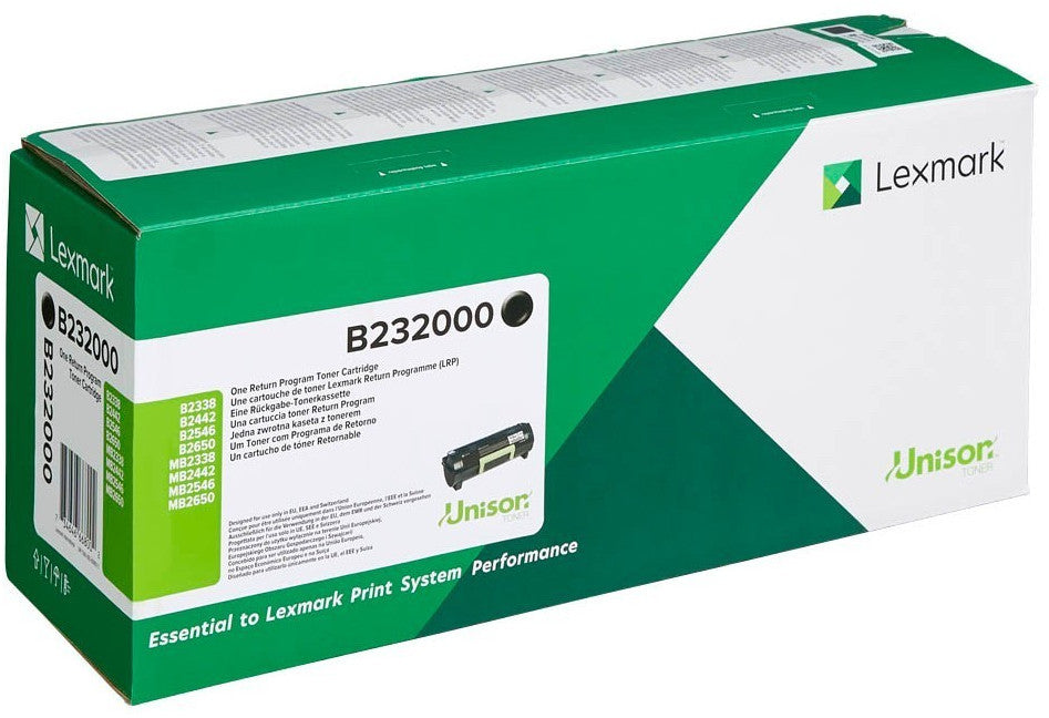 Lexmark Toner in Farbe black