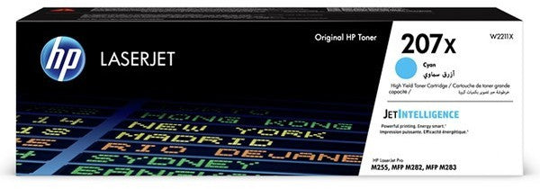 HP 207X Toner in Farbe cyan