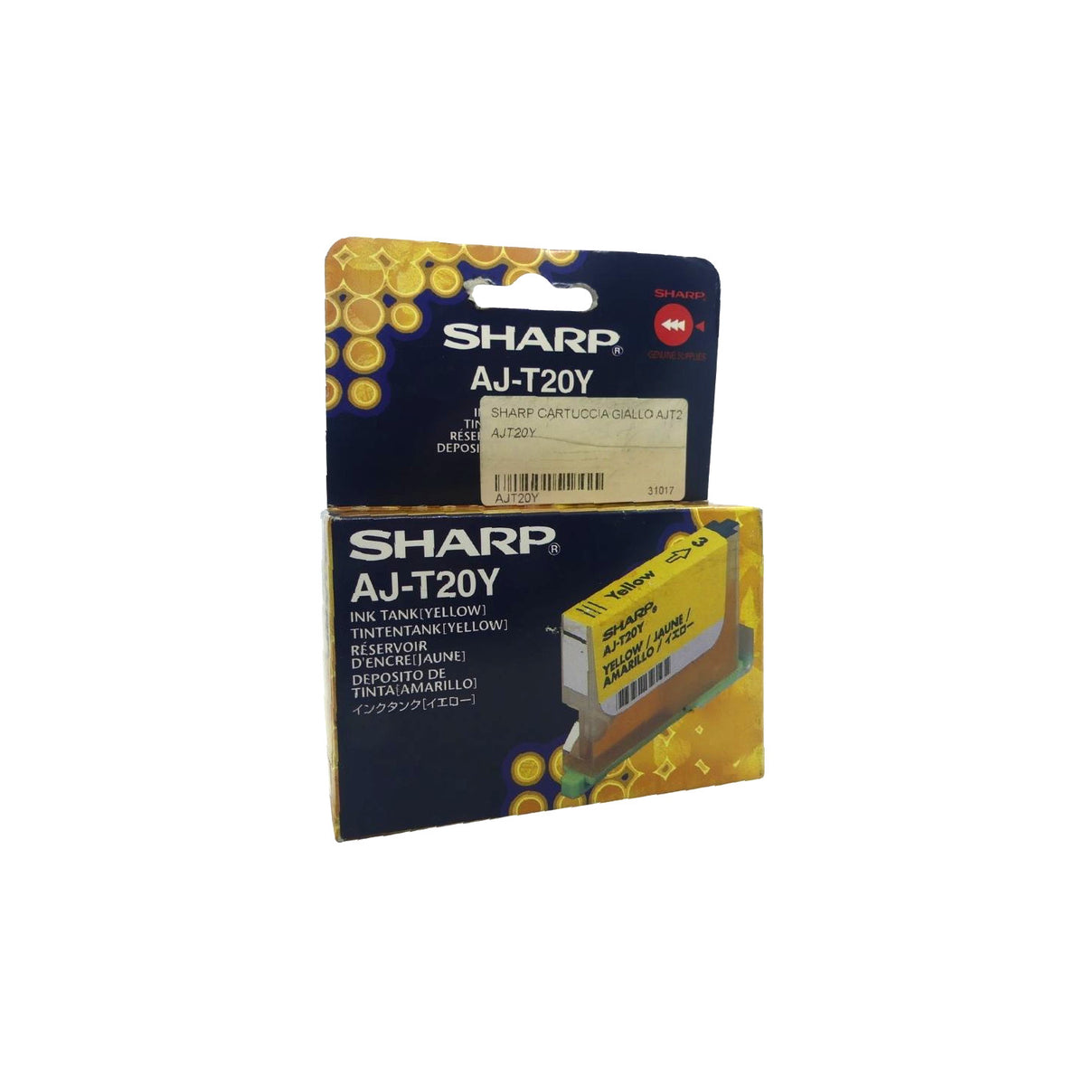 Sharp AJ-T20Y Tintenpatrone in Farbe yellow