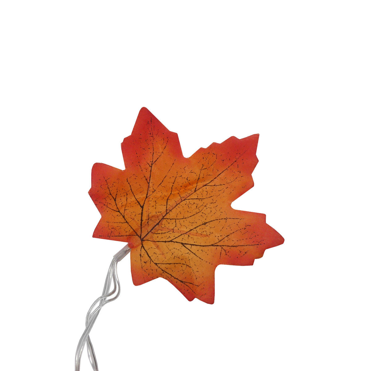 40 LED Ahornblatt Lichterkette USB