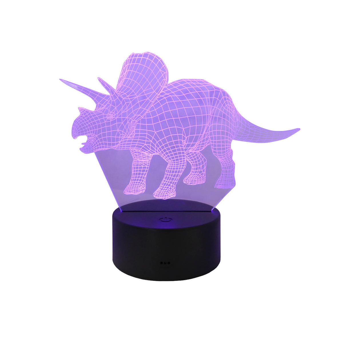 3D LED Nachttischlampe Dinosaurier