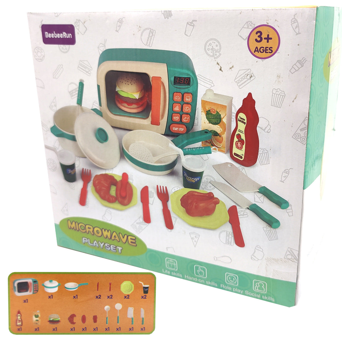 BeebeeRun Mikrowellen Spielset