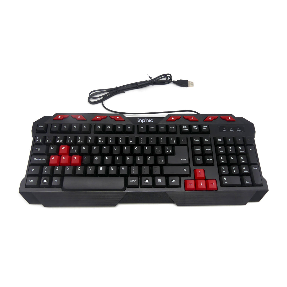 inphic V610 Computer Tastatur QWERTY