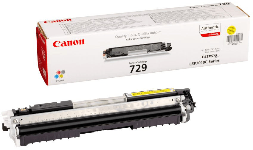 Canon Toner in Farbe yellow