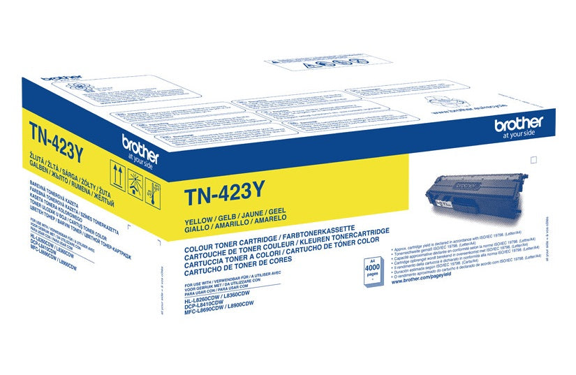Brother TN-423Y Toner in Farbe yellow