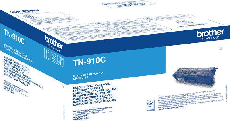Brother TN-910C Toner in Farbe cyan