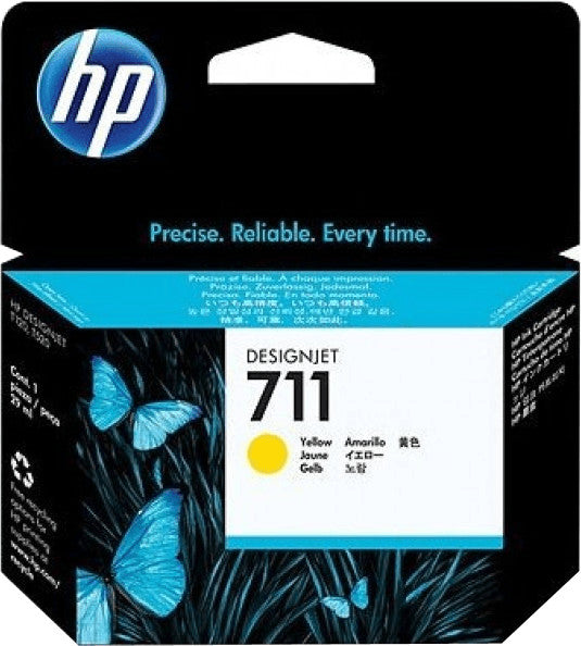 HP CZ136A Tintenpatrone in Farbe yellow