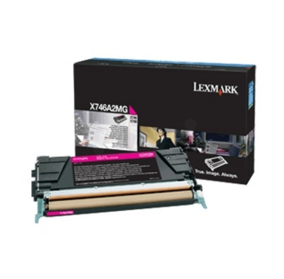 Lexmark Toner in Farbe magenta