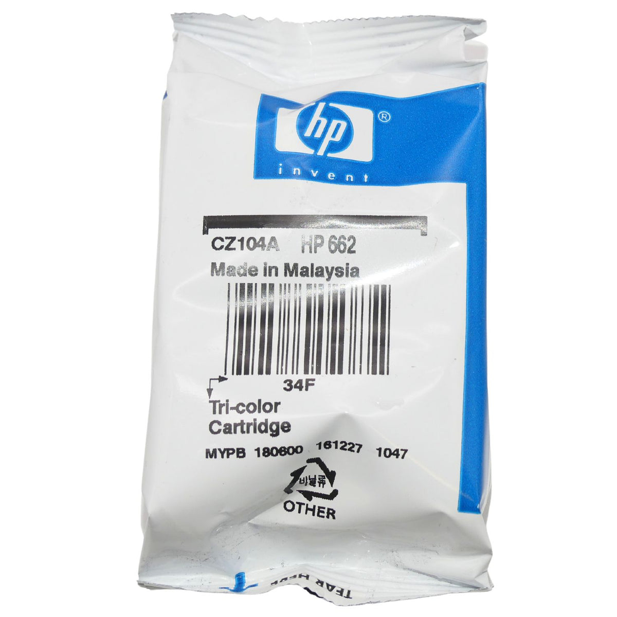 HP 662 Tintenpatrone in Farbe tri-color