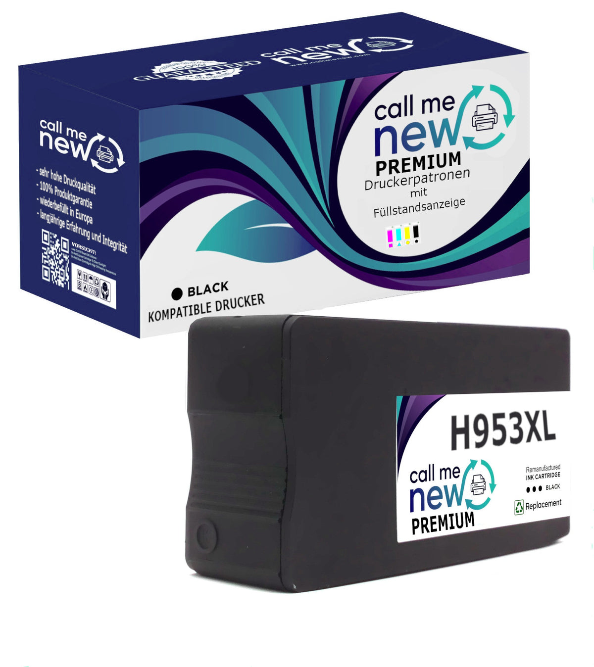 HP 953XL Tintenpatrone in Farbe black