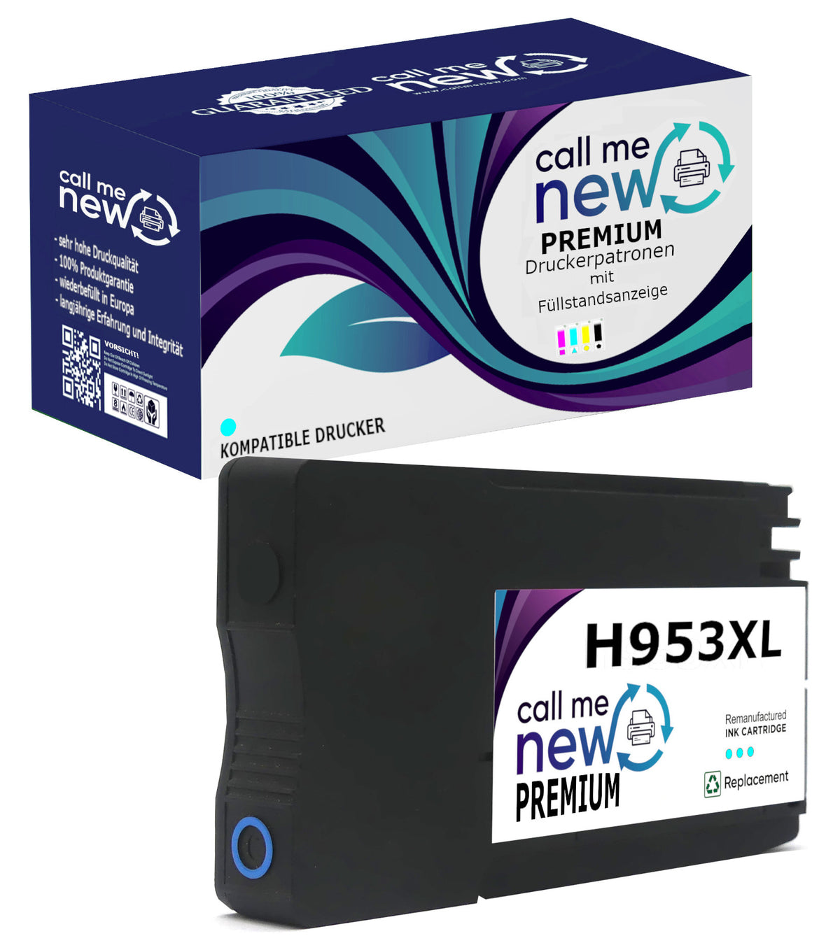HP 953XL Tintenpatrone in Farbe cyan