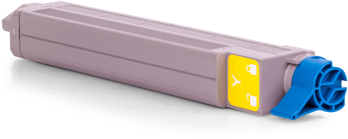 Oki Toner in Farbe yellow