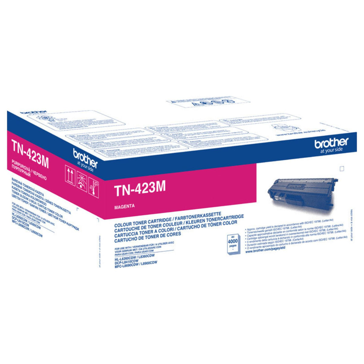 Brother TN-423M Toner in Farbe magenta