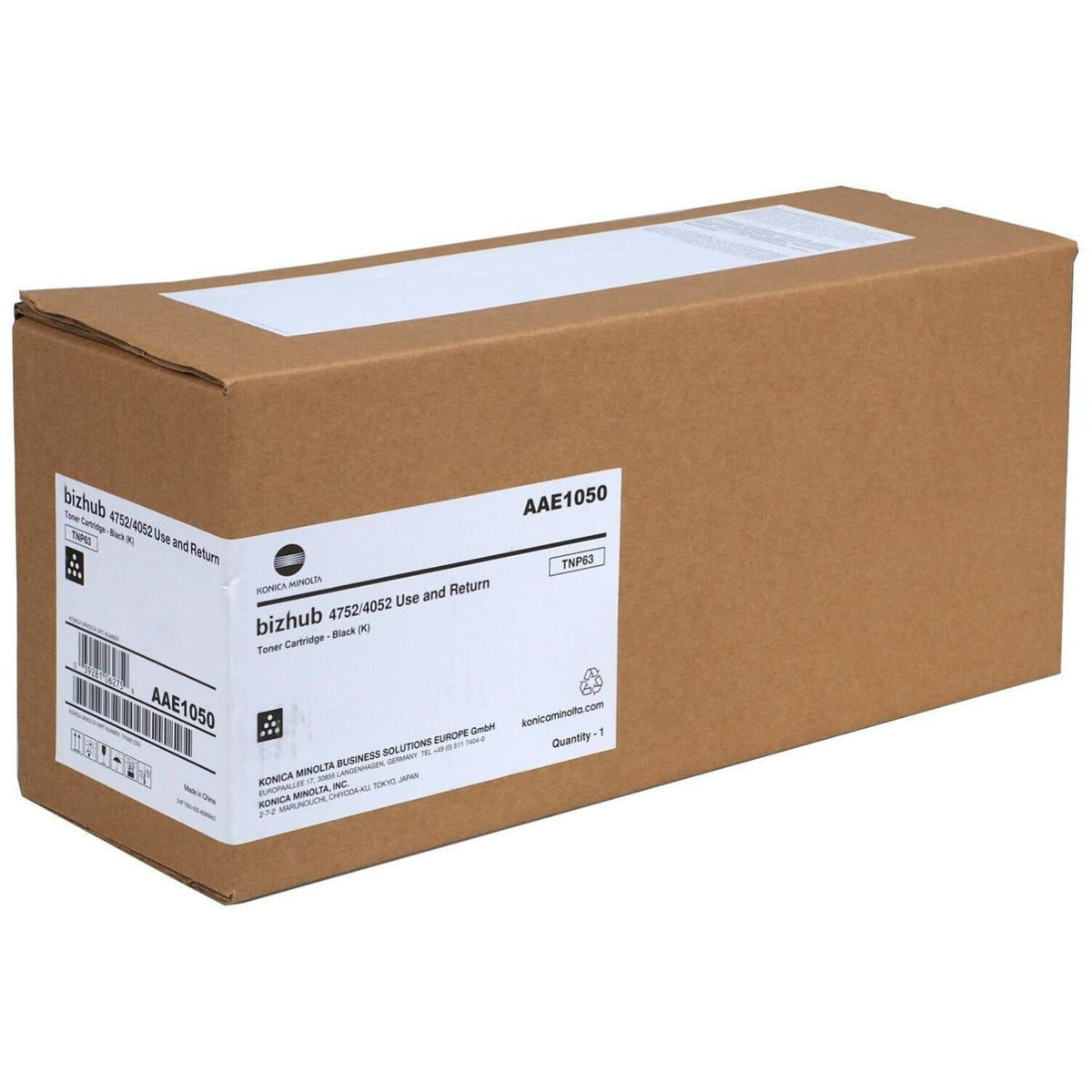 Konica Minolta Toner in Farbe black