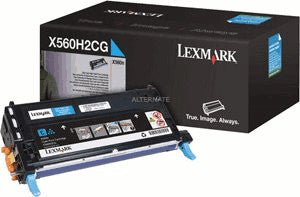 Lexmark Toner in Farbe cyan