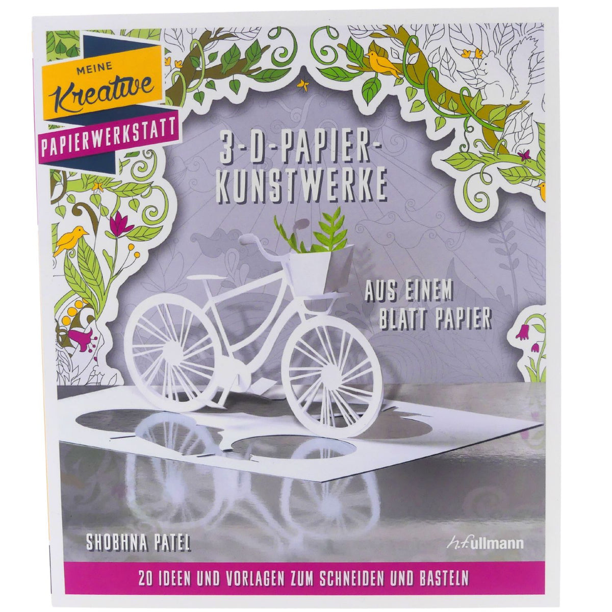 Buch 3D-Papier-Kunstwerke