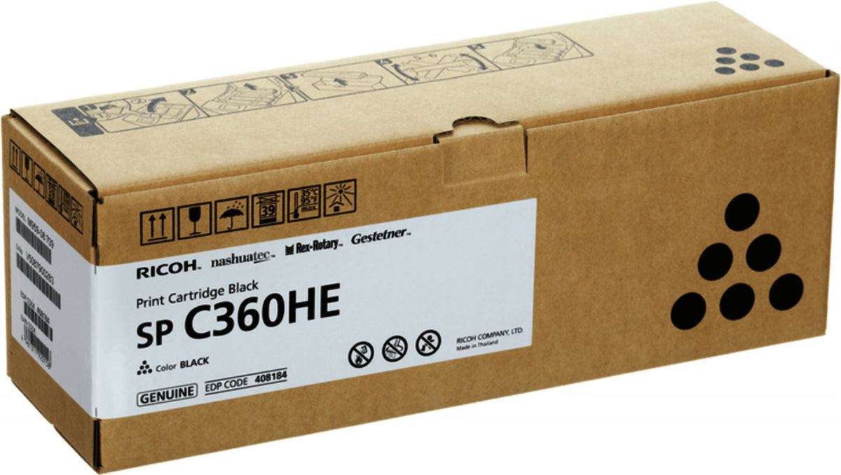 Ricoh 408184 Toner in Farbe black