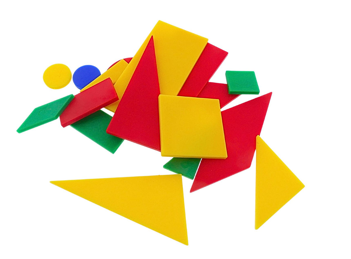 Legespiel geometrische Formen für Kinder