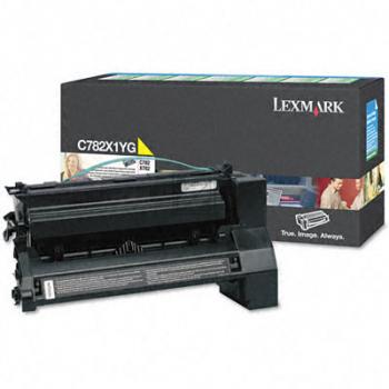 Lexmark Toner in Farbe yellow