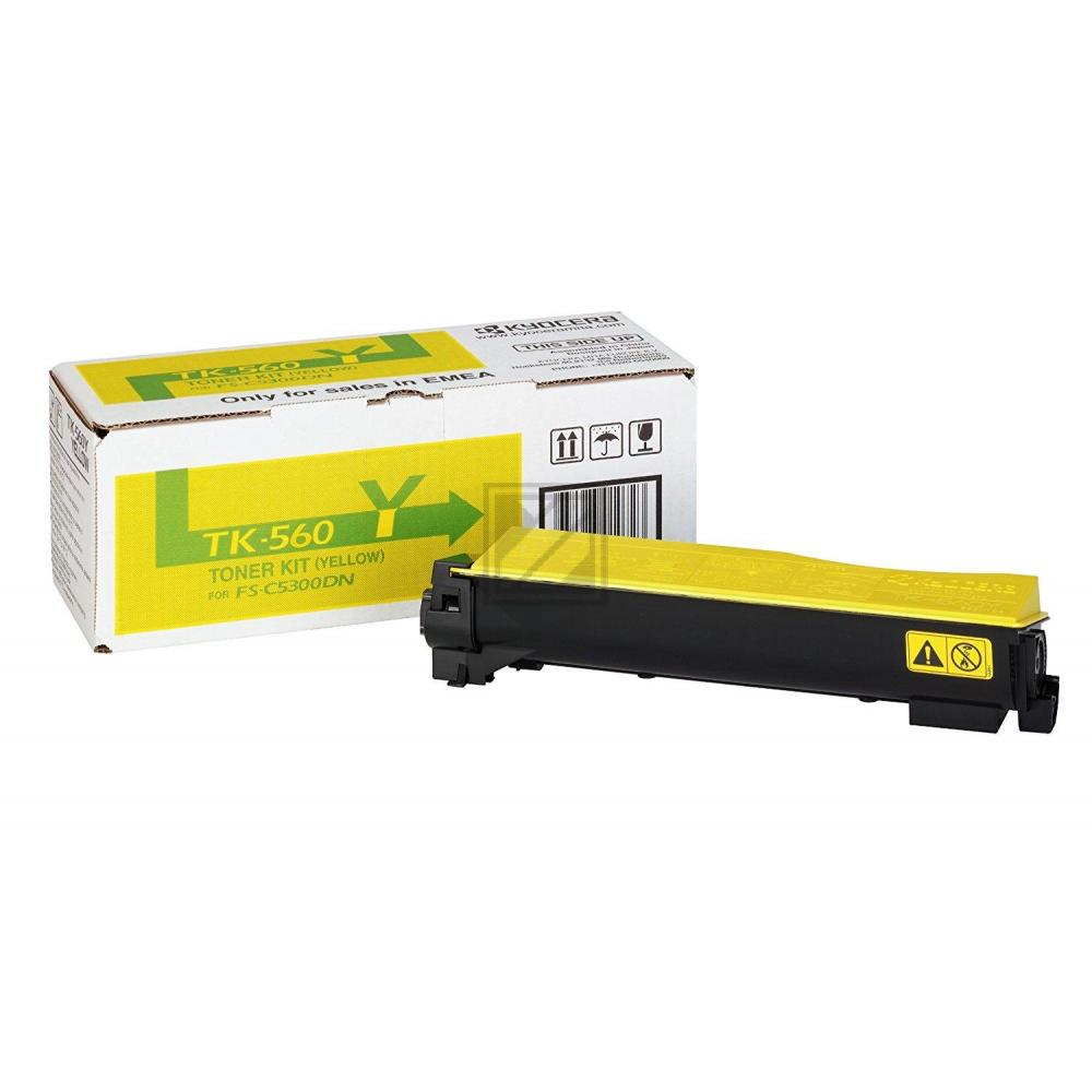 Kyocera TK-560Y Toner in Farbe yellow