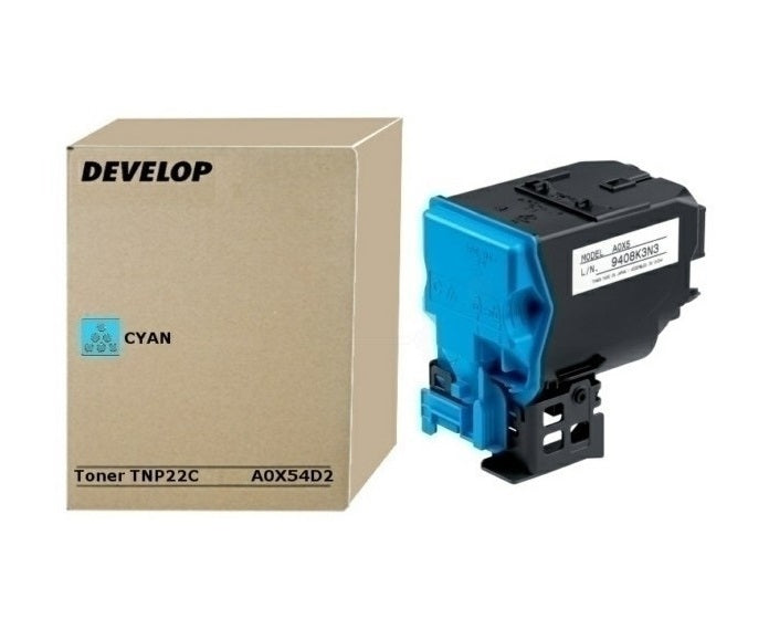 Develop A0X54D2-TNP-22C Toner in Farbe cyan