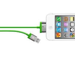Belkin Lade-/Sync Kabel Apple grün 2m