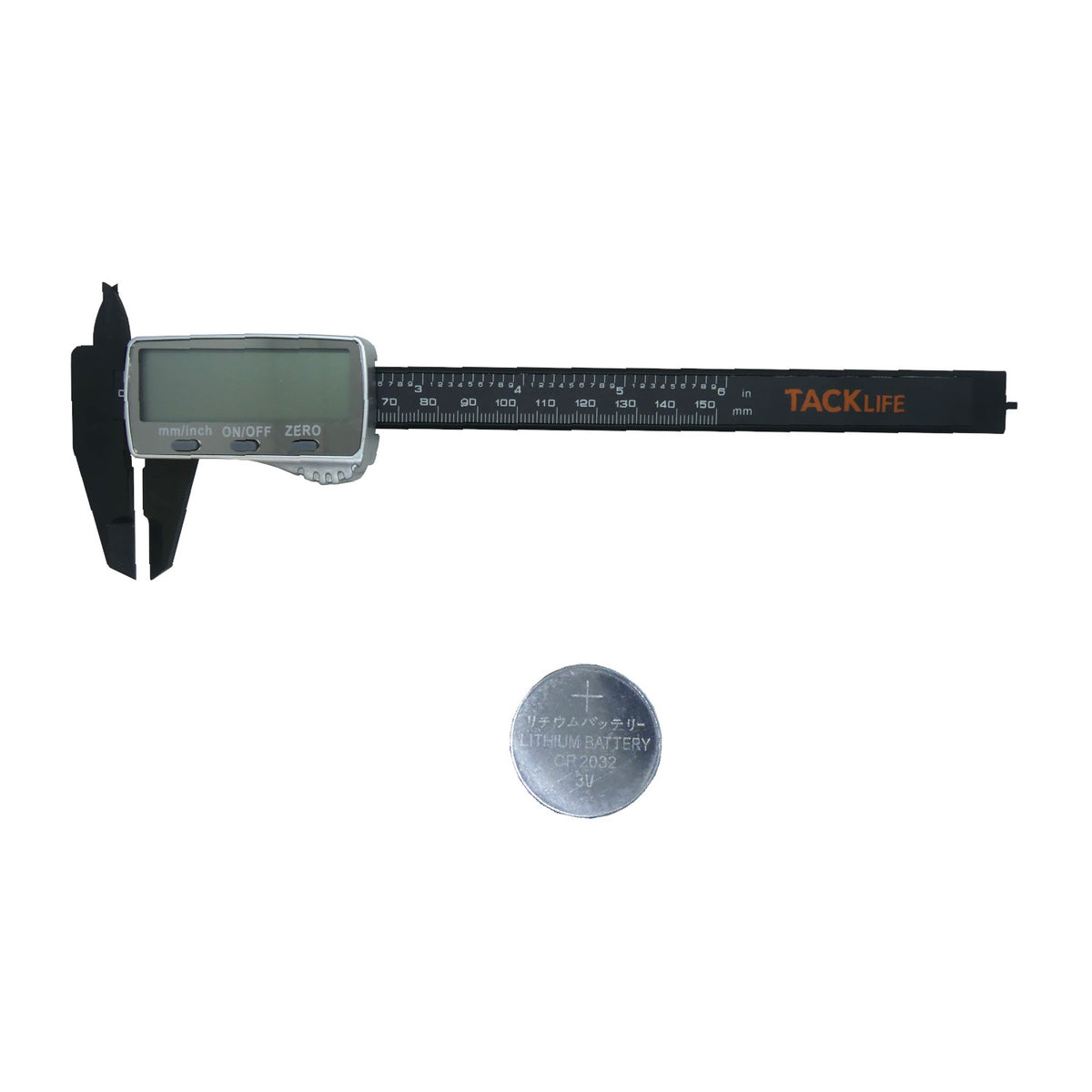 Digitaler Messschieber 150 mm Carbon