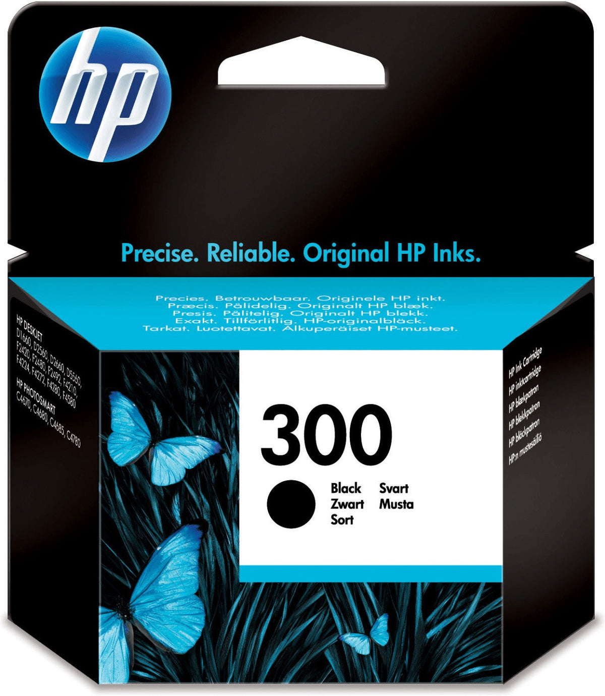 HP  Tintenpatrone in Farbe black