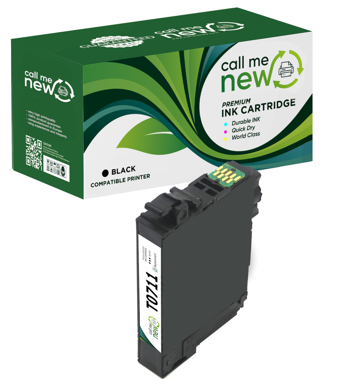 Epson T0711 Tintenpatrone in Farbe black
