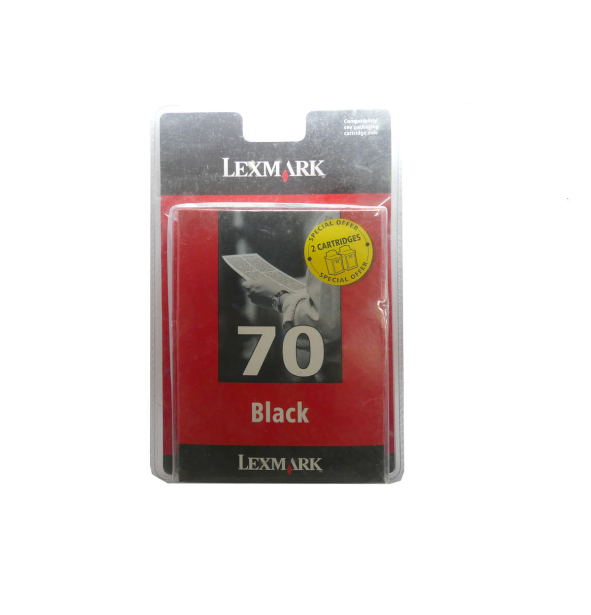 Lexmark 12A970/12AX970E Tintenpatrone in Farbe black