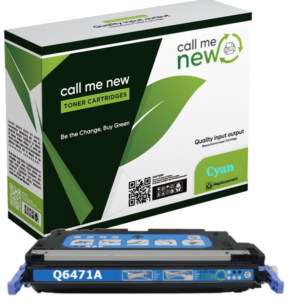 HP Q6471A Toner in Farbe cyan