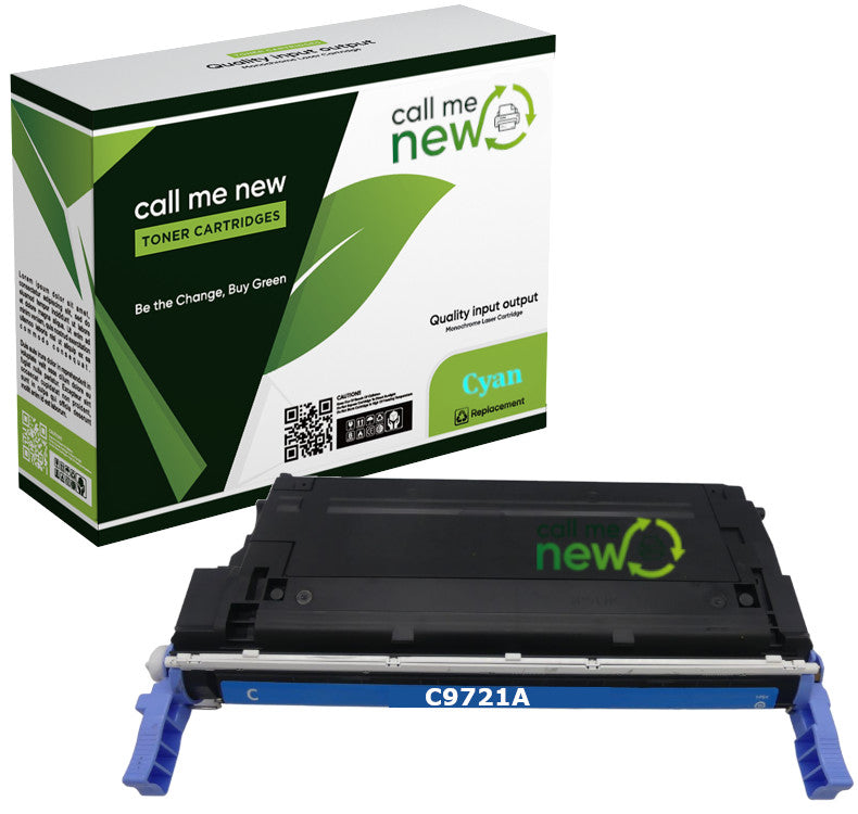 HP C9721A Toner in Farbe cyan