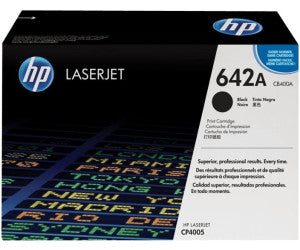 HP 642A Toner in Farbe black
