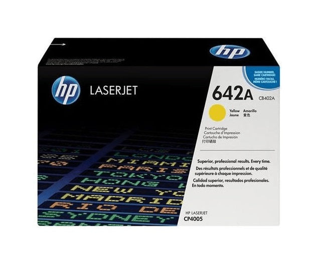 HP 642A Toner in Farbe yellow
