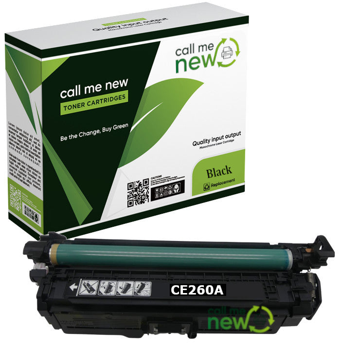HP CE260A Toner in Farbe black