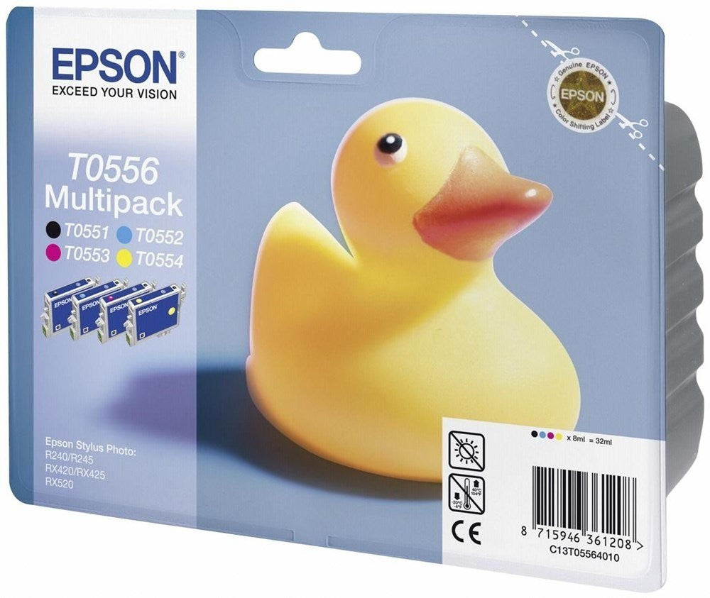Epson  Tintenpatrone in Farbe black-tri-color