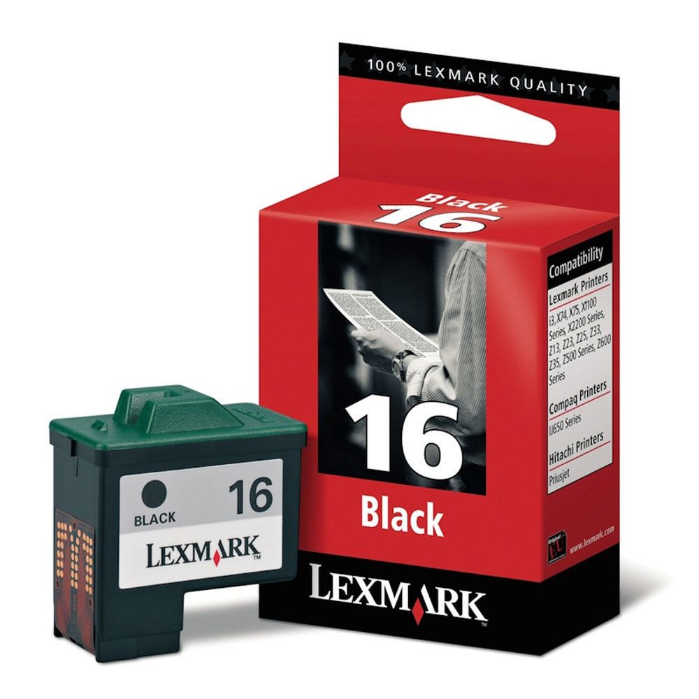 Lexmark  Tintenpatrone in Farbe black