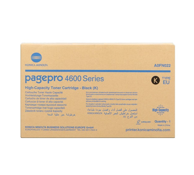 Konica Minolta  Toner in Farbe black