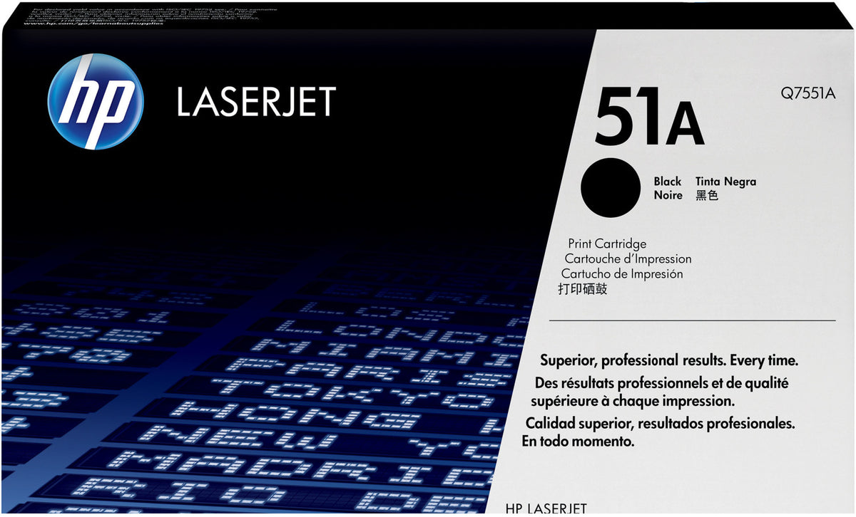 HP 51A Toner in Farbe black
