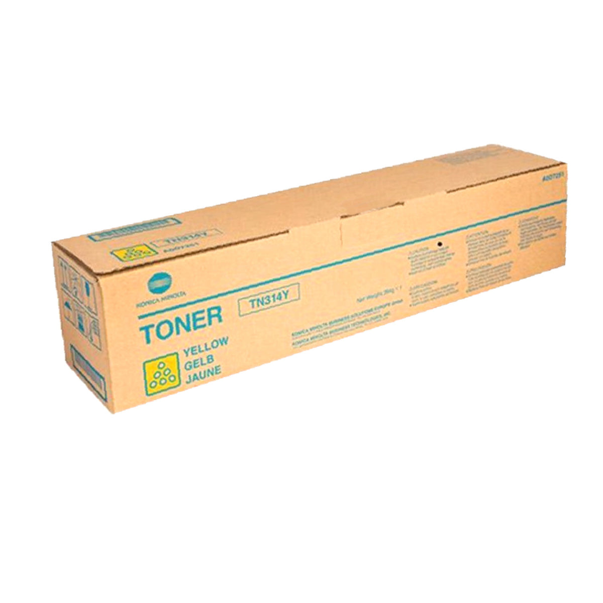 Konica Minolta TN-314Y Toner in Farbe yellow